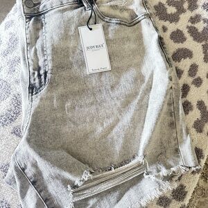 Judy Blue Gray Jean Shorts